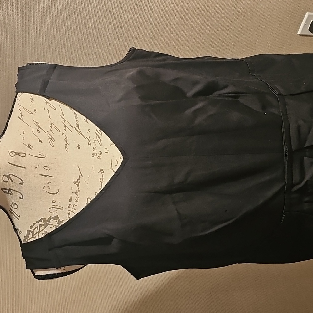 NEW WOMANS TALBOTS DRESS ....BLACK...SIZE 16W....$179 - Picture 3 of 6